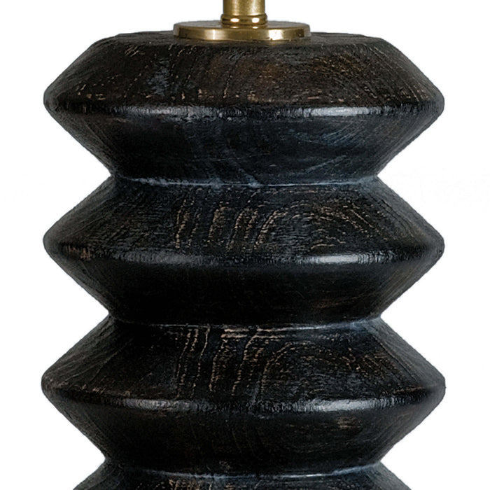 Regina Andrew 13-1210EB One Light Table Lamp, Ebony