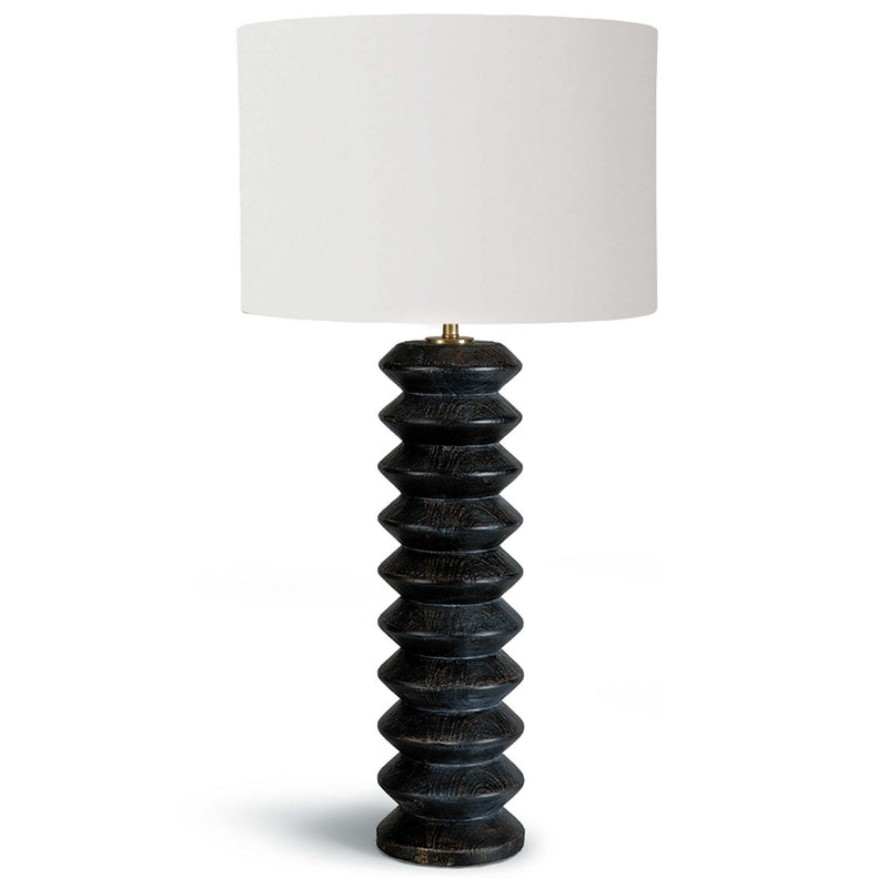 Regina Andrew 13-1210EB One Light Table Lamp, Ebony