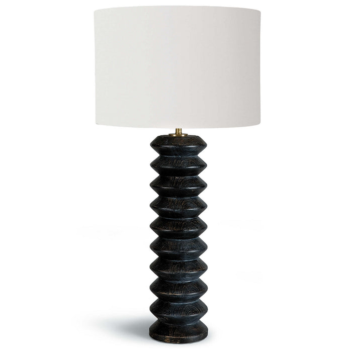 Regina Andrew 13-1210EB One Light Table Lamp, Ebony