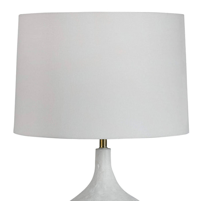 Regina Andrew 13-1212 One Light Table Lamp, White