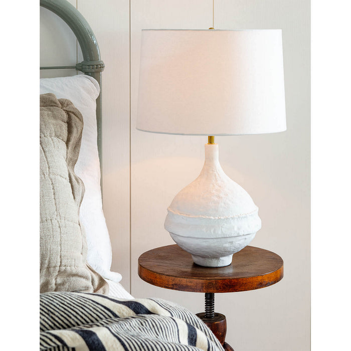 Regina Andrew 13-1212 One Light Table Lamp, White