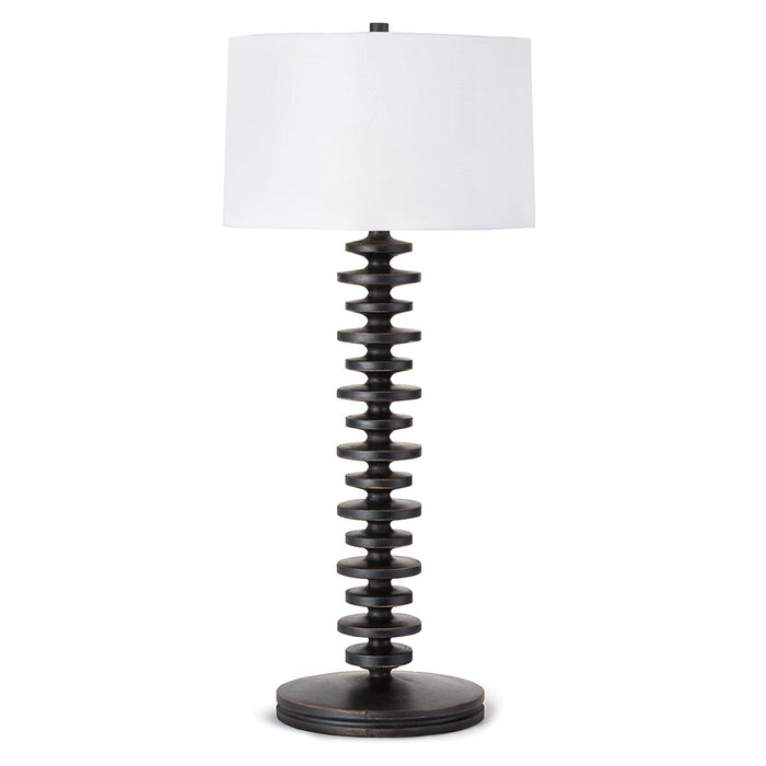 Regina Andrew 13-1222EB One Light Table Lamp, Ebony