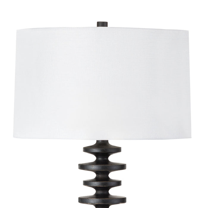 Regina Andrew 13-1222EB One Light Table Lamp, Ebony