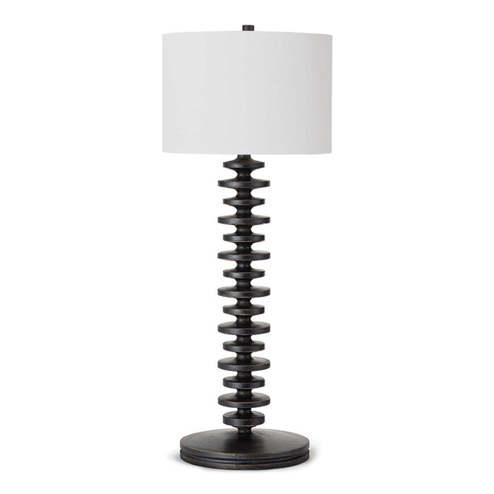 Regina Andrew 13-1222EB One Light Table Lamp, Ebony