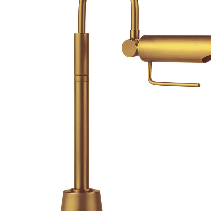 Regina Andrew 13-1225NB One Light Table Lamp, Natural Brass