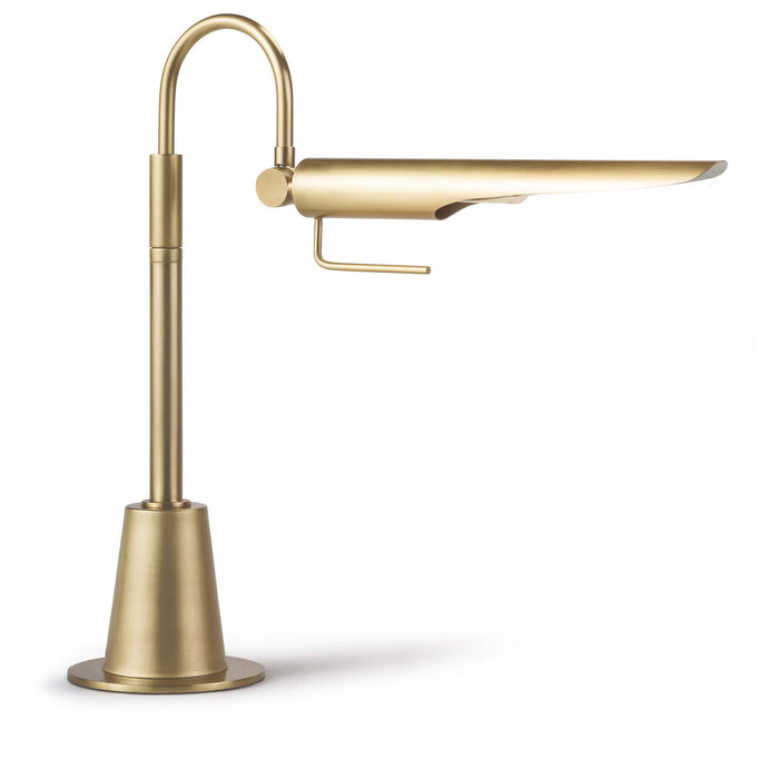 Regina Andrew 13-1225NB One Light Table Lamp, Natural Brass