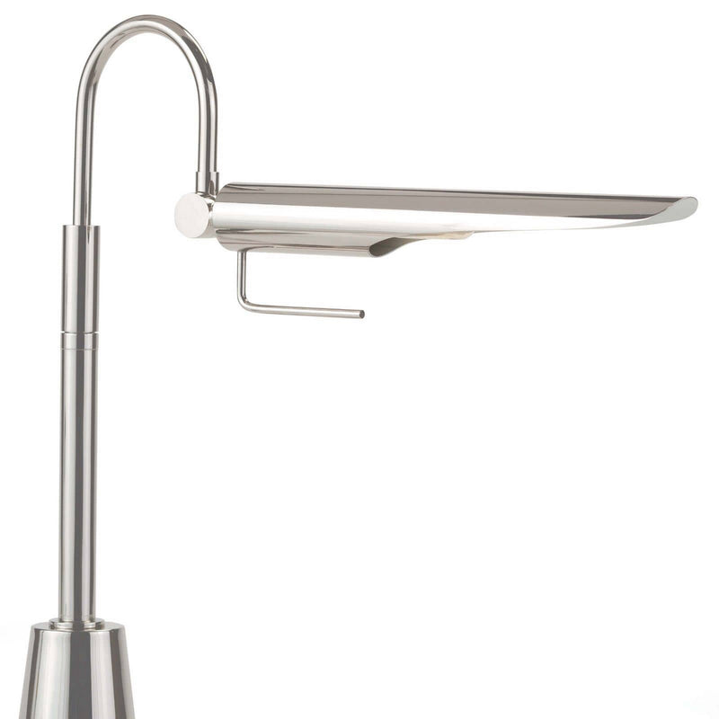 Regina Andrew 13-1225PN One Light Table Lamp, Polished Nickel