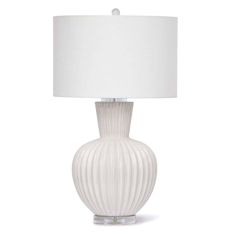 Regina Andrew 13-1274 One Light Table Lamp, White