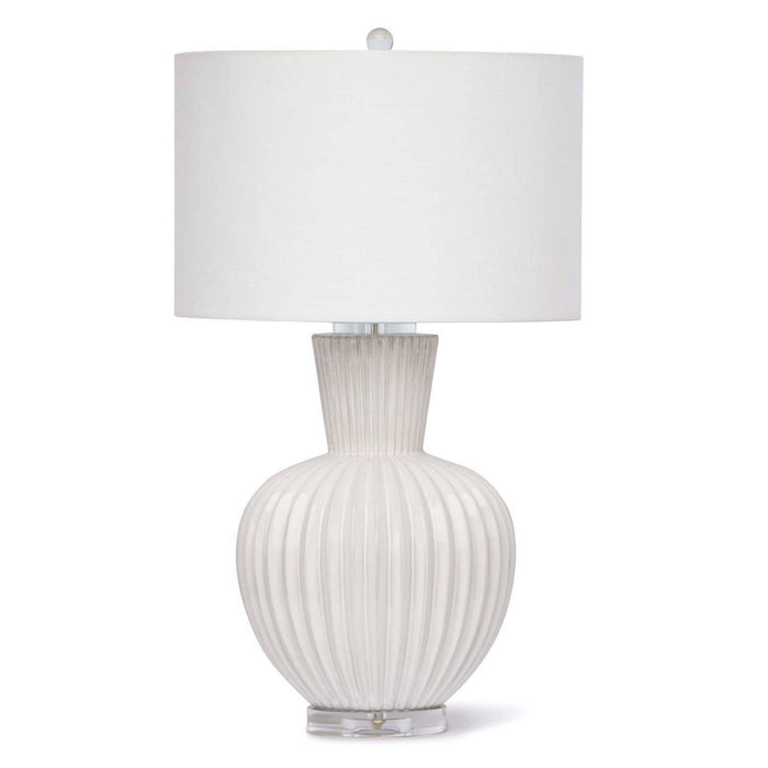 Regina Andrew 13-1274 One Light Table Lamp, White