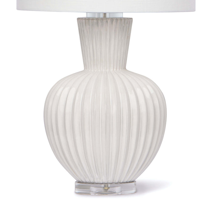 Regina Andrew 13-1274 One Light Table Lamp, White