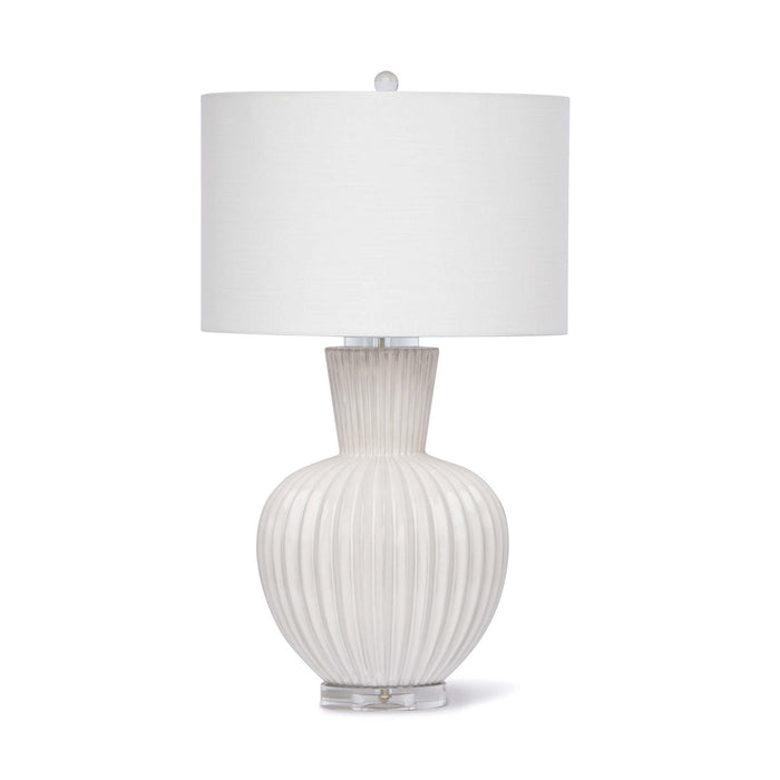 Regina Andrew 13-1274 One Light Table Lamp, White