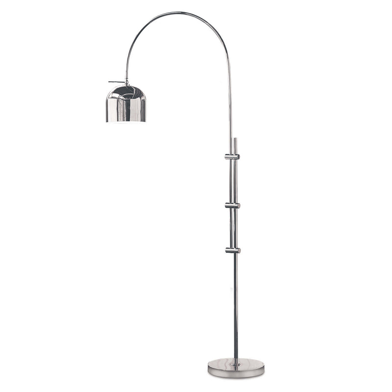 Regina Andrew 14-1003PN One Light Floor Lamp, Polished Nickel