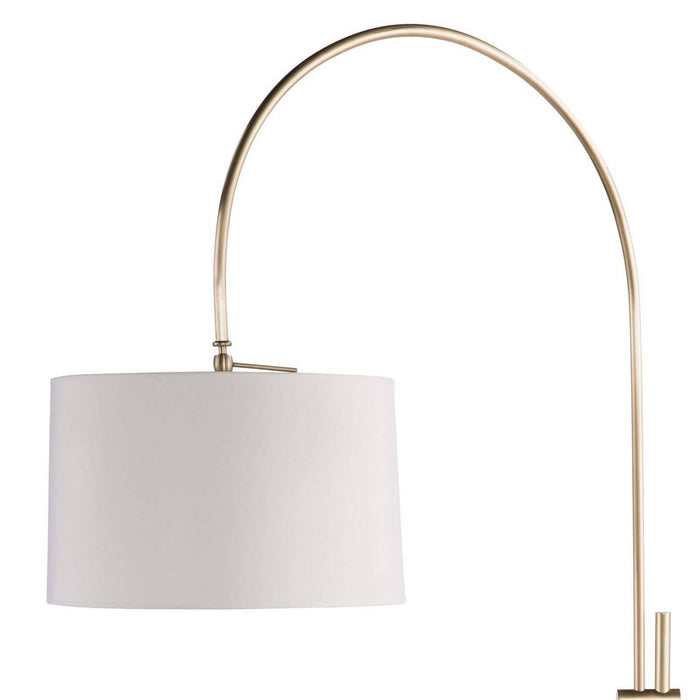 Regina Andrew 14-1004NB One Light Floor Lamp, Natural Brass