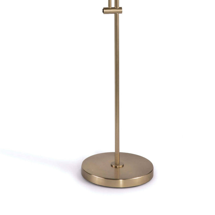 Regina Andrew 14-1004NB One Light Floor Lamp, Natural Brass
