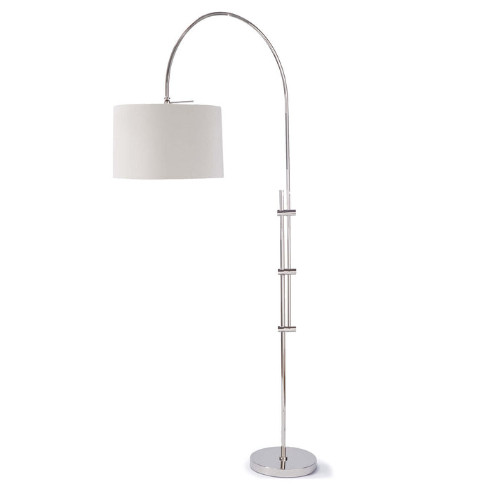 Regina Andrew 14-1004PN One Light Floor Lamp, Polished Nickel