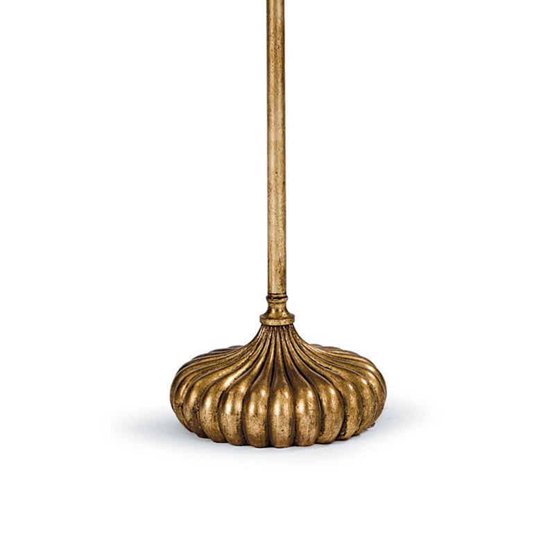 Regina Andrew 14-1015 Two Light Floor Lamp, Antique Gold Leaf