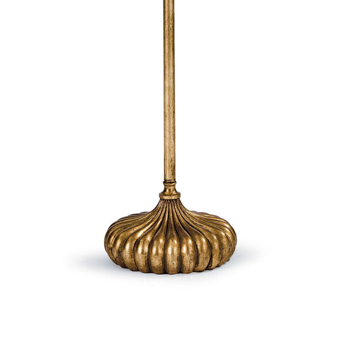 Regina Andrew 14-1015 Two Light Floor Lamp, Antique Gold Leaf
