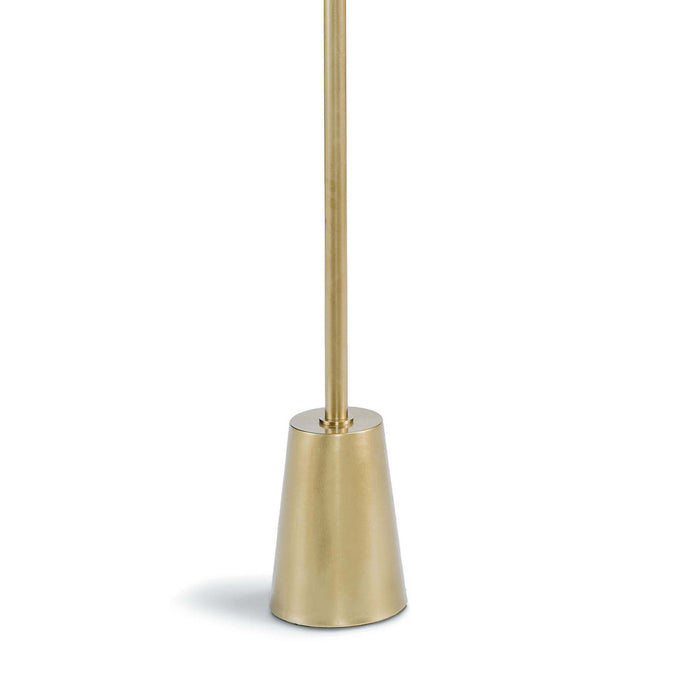 Regina Andrew 14-1017NB One Light Floor Lamp, Natural Brass