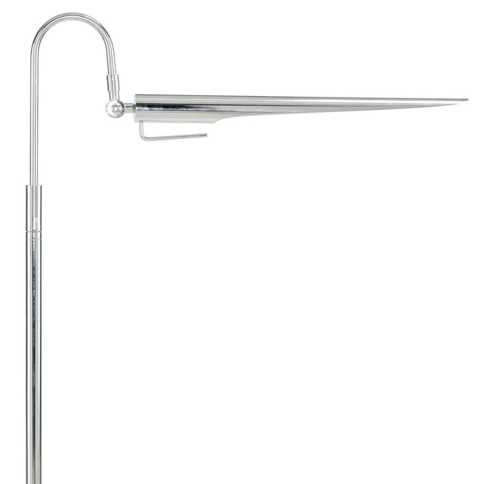 Regina Andrew 14-1017PN One Light Floor Lamp, Polished Nickel