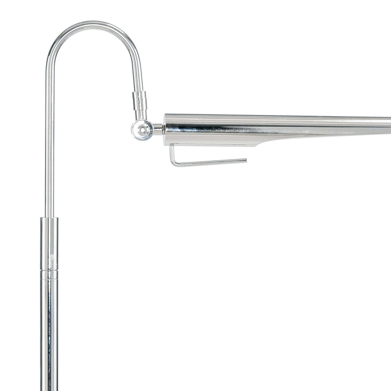 Regina Andrew 14-1017PN One Light Floor Lamp, Polished Nickel