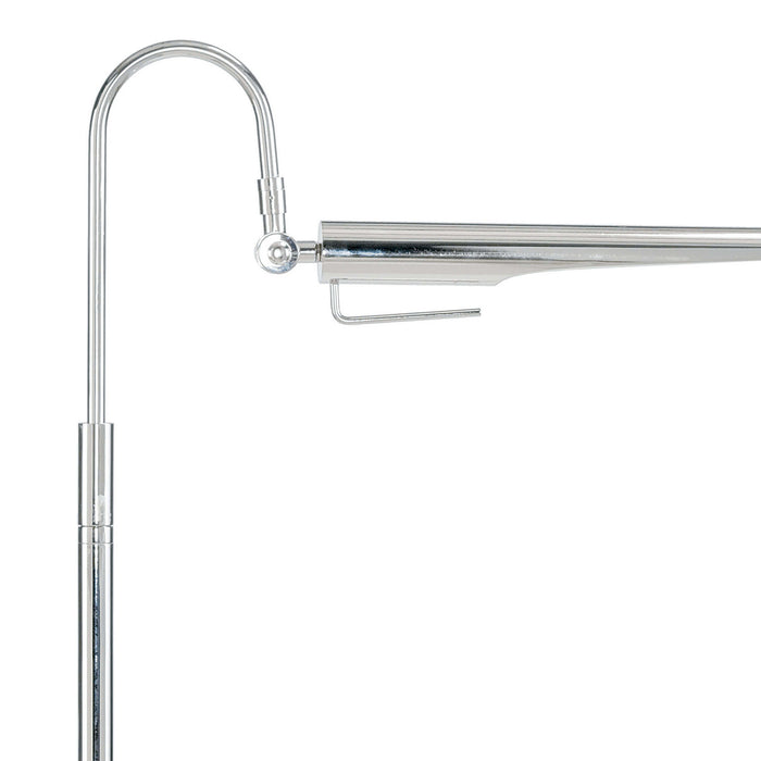 Regina Andrew 14-1017PN One Light Floor Lamp, Polished Nickel