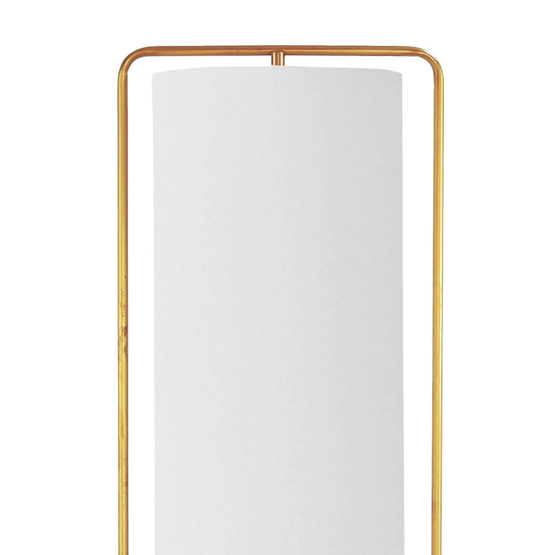 Regina Andrew 14-1019NB One Light Floor Lamp, Natural Brass