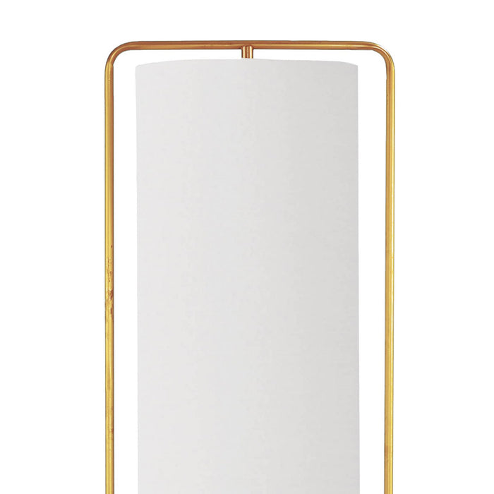 Regina Andrew 14-1019NB One Light Floor Lamp, Natural Brass