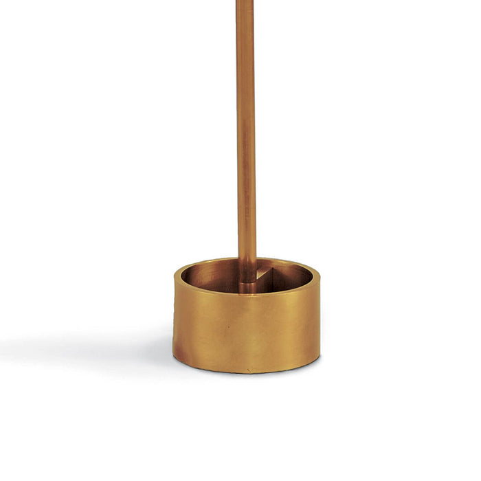 Regina Andrew 14-1019NB One Light Floor Lamp, Natural Brass