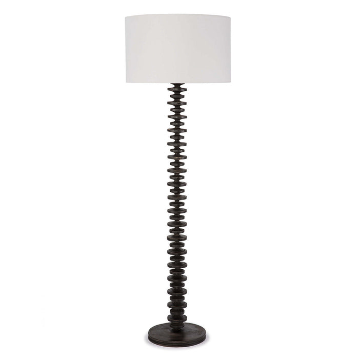 Regina Andrew 14-1020EB One Light Floor Lamp, Ebony