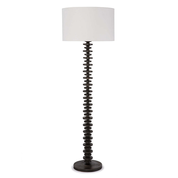 Regina Andrew 14-1020EB One Light Floor Lamp, Ebony