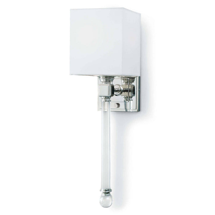 Regina Andrew 15-1010PN One Light Wall Sconce, Polished Nickel