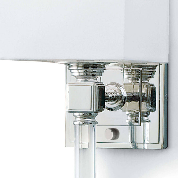 Regina Andrew 15-1010PN One Light Wall Sconce, Polished Nickel