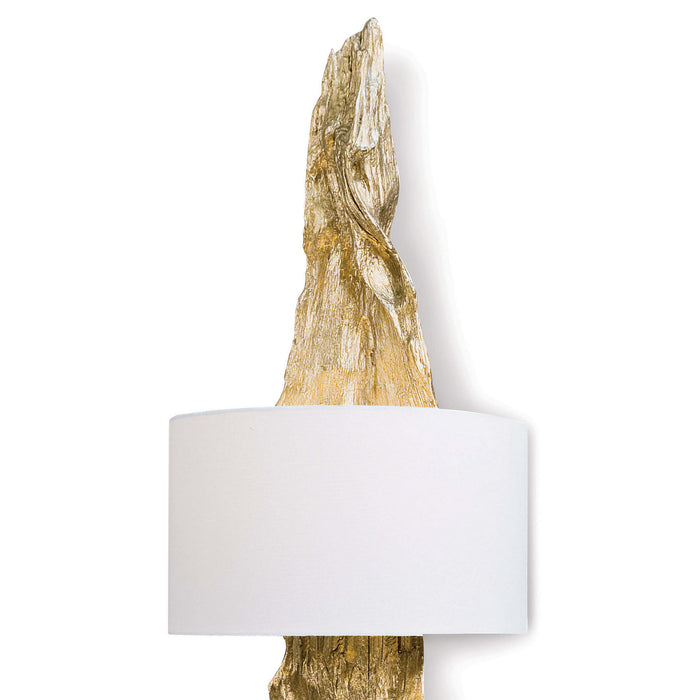 Regina Andrew 15-1011AGL Two Light Wall Sconce, Antique Gold Leaf