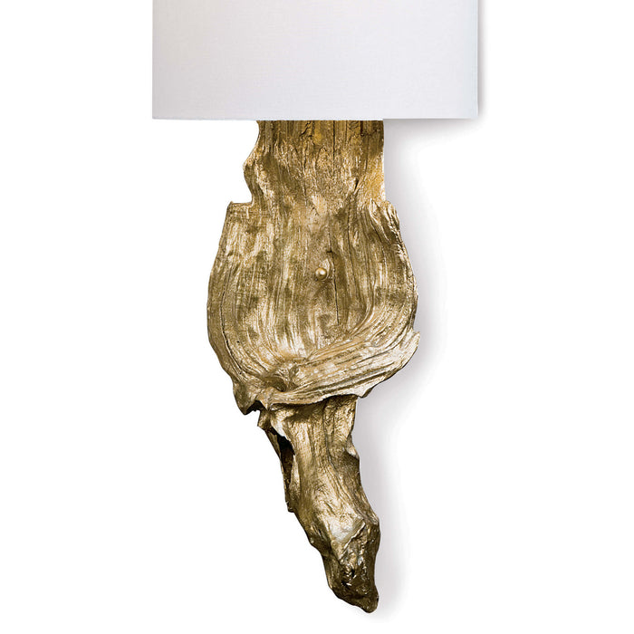 Regina Andrew 15-1011AGL Two Light Wall Sconce, Antique Gold Leaf