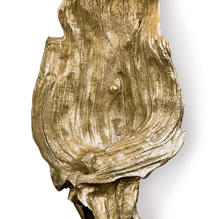 Regina Andrew 15-1011AGL Two Light Wall Sconce, Antique Gold Leaf