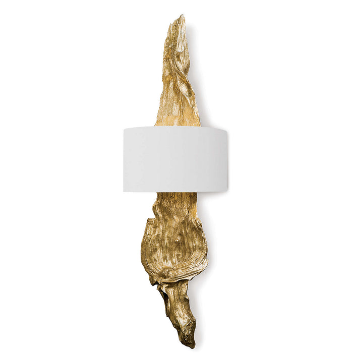 Regina Andrew 15-1011AGL Two Light Wall Sconce, Antique Gold Leaf