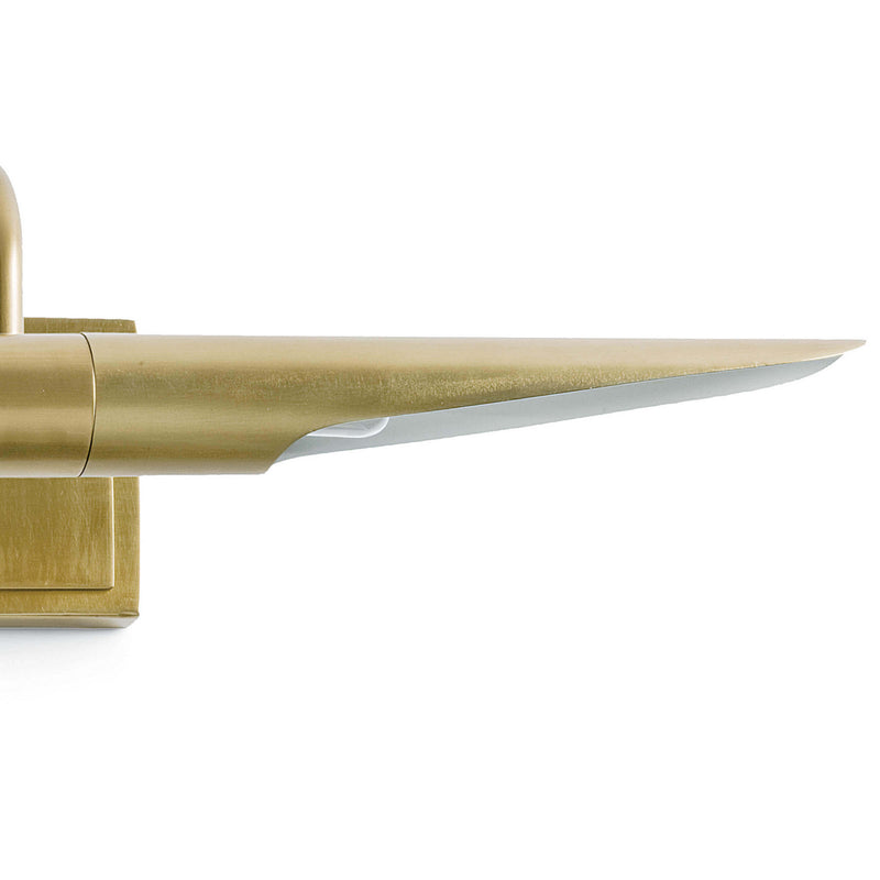 Regina Andrew 15-1047NB Two Light Wall Sconce, Natural Brass