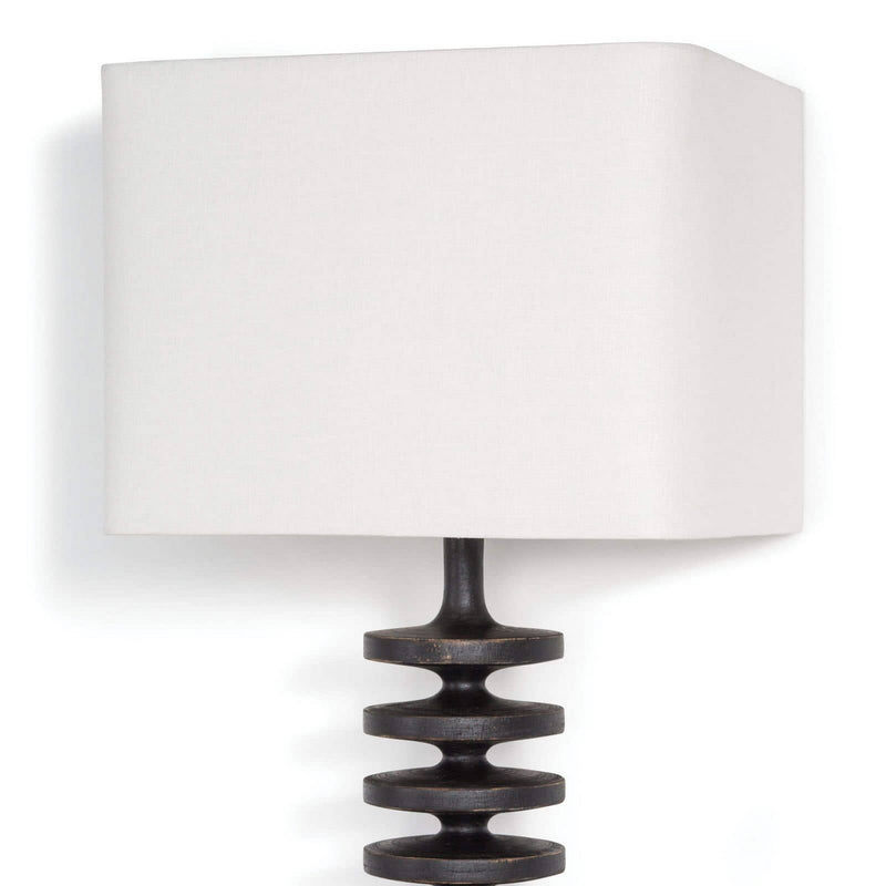Regina Andrew 15-1051EB One Light Wall Sconce, Ebony
