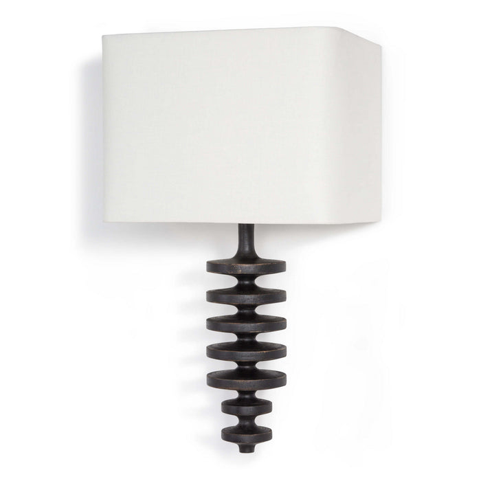 Regina Andrew 15-1051EB One Light Wall Sconce, Ebony