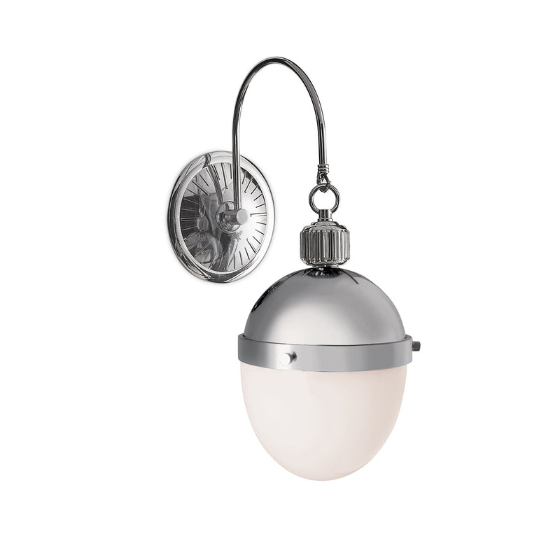 Regina Andrew 15-1056PN One Light Wall Sconce, Polished Nickel