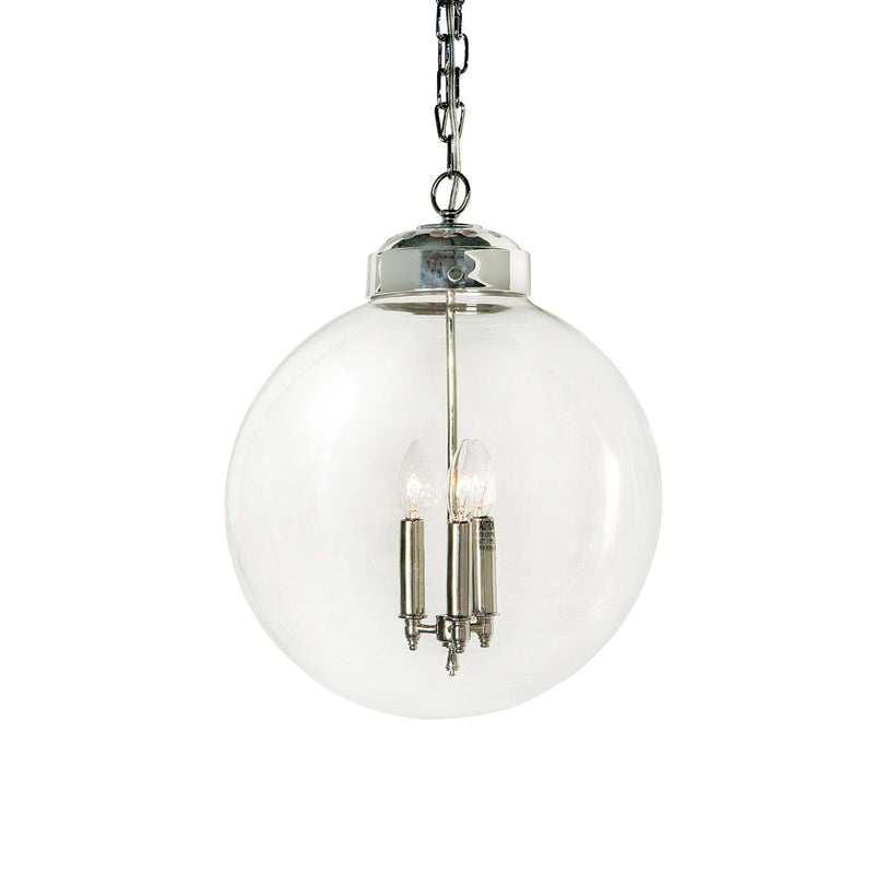 Regina Andrew 16-1004PN Three Light Pendant, Polished Nickel