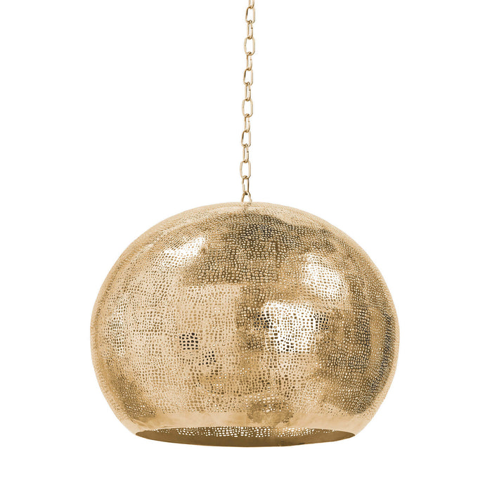 Regina Andrew 16-1016NB Five Light Pendant, Natural Brass
