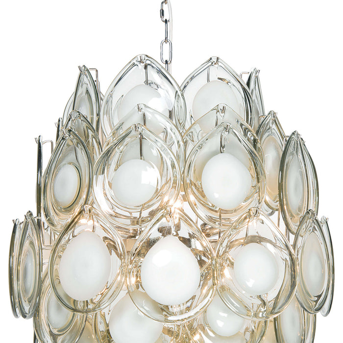 Regina Andrew 16-1037GRY Eight Light Chandelier, Grey