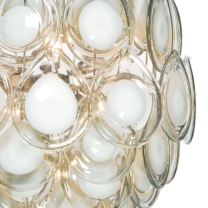 Regina Andrew 16-1037GRY Eight Light Chandelier, Grey