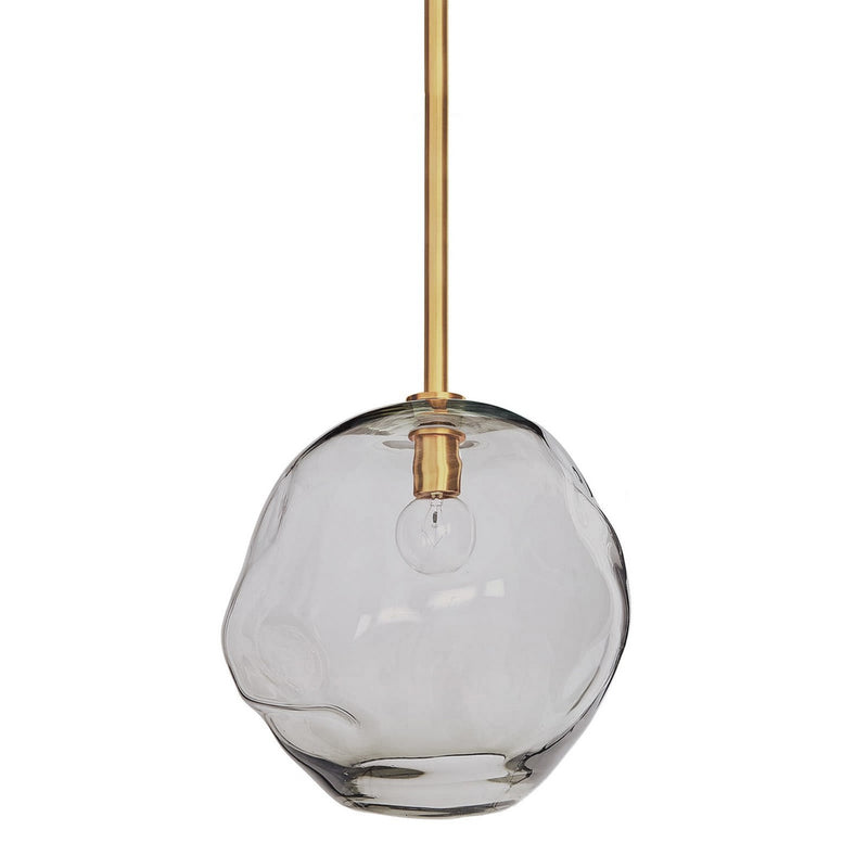 Regina Andrew 16-1088NB One Light Pendant, Natural Brass