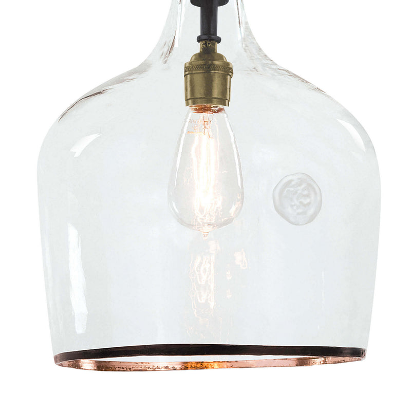 Regina Andrew 16-1101 One Light Pendant, Clear
