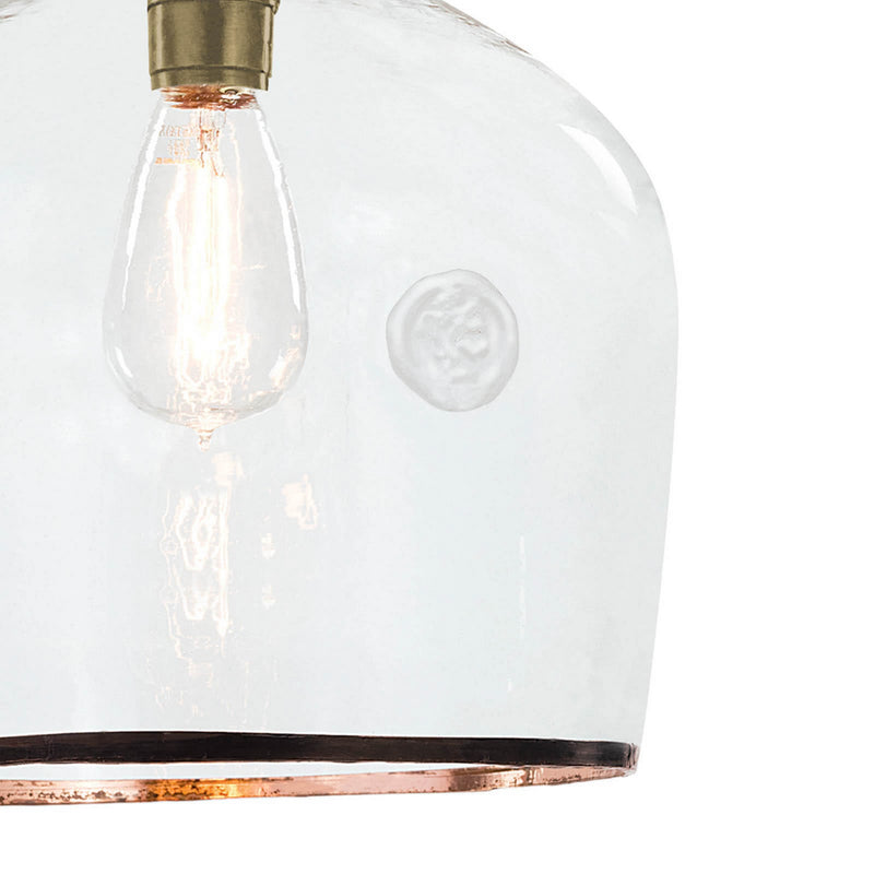 Regina Andrew 16-1101 One Light Pendant, Clear