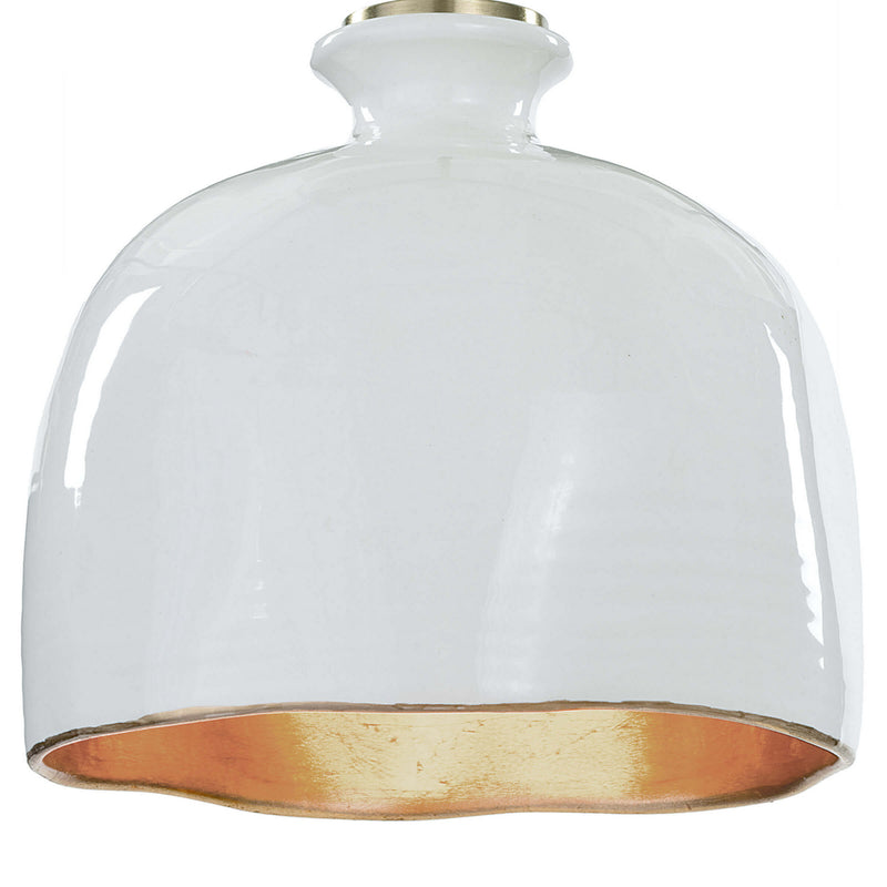 Regina Andrew 16-1103 One Light Pendant, White