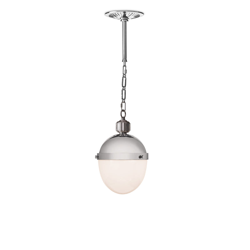 Regina Andrew 16-1117PN One Light Pendant, Polished Nickel