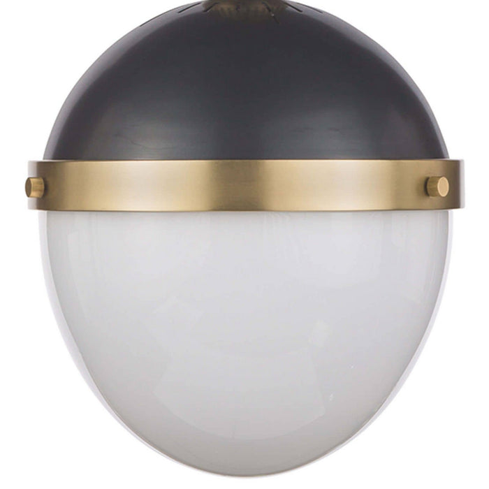 Regina Andrew 16-1118BBNB One Light Pendant, Blackened Brass